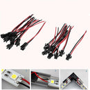 10Pairs 2PIN Male and Female Connector Wire Cable For 3528 5050 LED Strip Lights