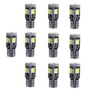 20Pcs T10 1206 9SMD/5630 10SMD Car Auto LED License Plate Light Door Lights