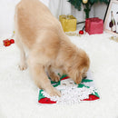 Pet Supplies Dog Training Santa Claus Sniffing Mat Christmas Toys Nose Pad
