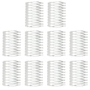 10 Hair Clip Hair Combs Pins Barrettes Wedding Veil Wire Metal Comb Hair DIY