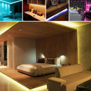 RGB LED 5 M Strip Light Tape XMAS Cabinet Kitchen Ceiling WATERPROOF 2835 5V