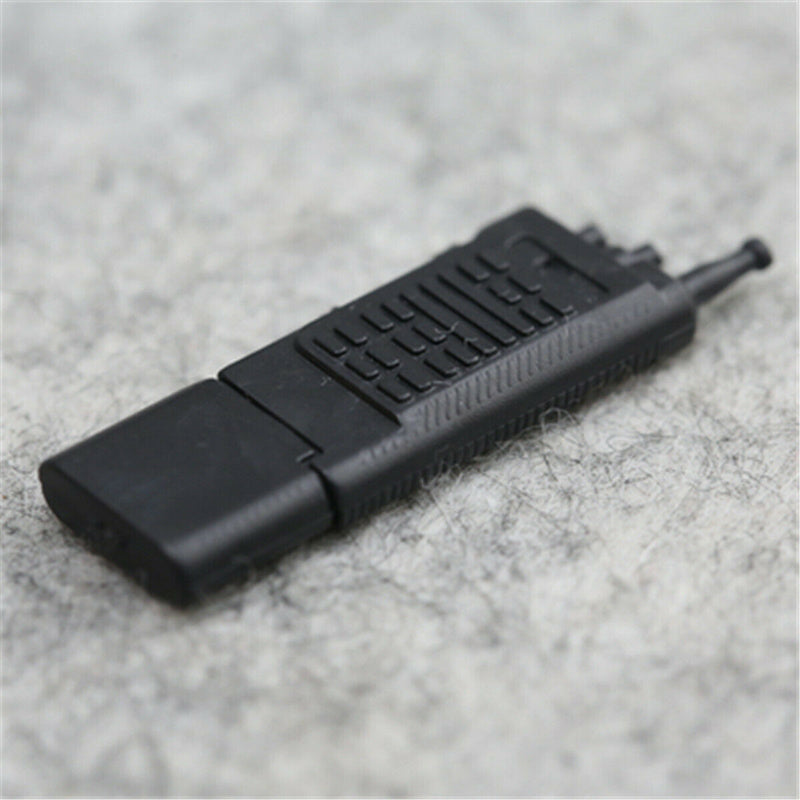 Funny 1/6 Scale Black Soldiers Radio Walkie Talkie Communication Action Figures