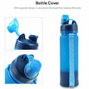 500Ml Collapsible Silicone Water Bottle Silicone Folding Kettle Outdoor Spo