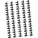 40pcs Sprinkler Heads Atomizing Nozzle + T Joint Misting Watering Irrigation