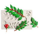 Leaf Rose Flower Silicone Mold Fondant Chocolate Mould Cake Decorating Tool. FT