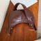 Retro PU Leather Messenger Bag Women Casual Shoulder Handbags Purse (Brown) A#S