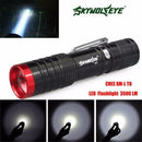Sky Wolf Eye 3500 Lumens XML LED  Flashlight Torch Lamp Light Durable