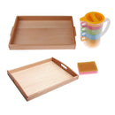 Montessori Basic Pouring Kit Wooden Toys for Preschool Teaching Education