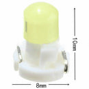 10x White T3 Neo Wedge LED Cluster Instrument Climate Dash Interior lights Bulb
