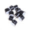 10pcs 5V Active Buzzer Magnet Long Continous Beep Tone Alarm Ringer Black
