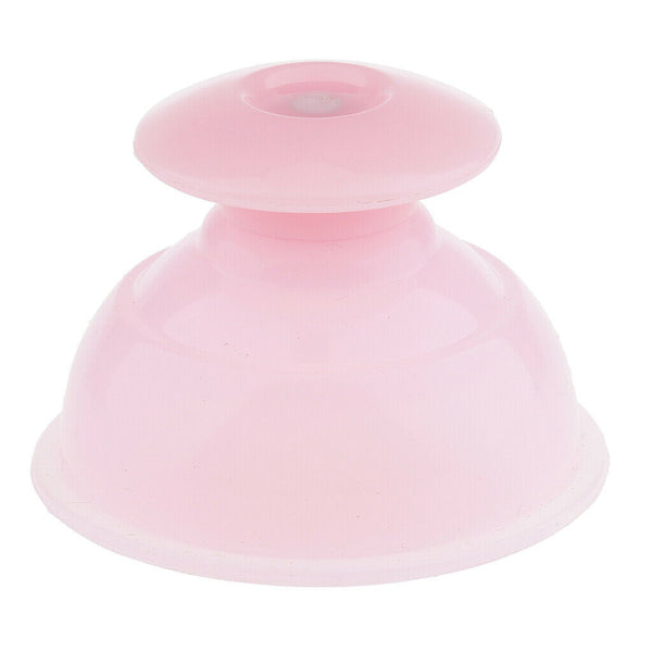 Pink Chinese Traditional Silicone Vacuum Suction Massage Cup Cupping Therapy