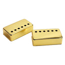 2 Pieces 50mm 52mm Guitar Pickup Covers for Les Paul Electric Guitar Golden