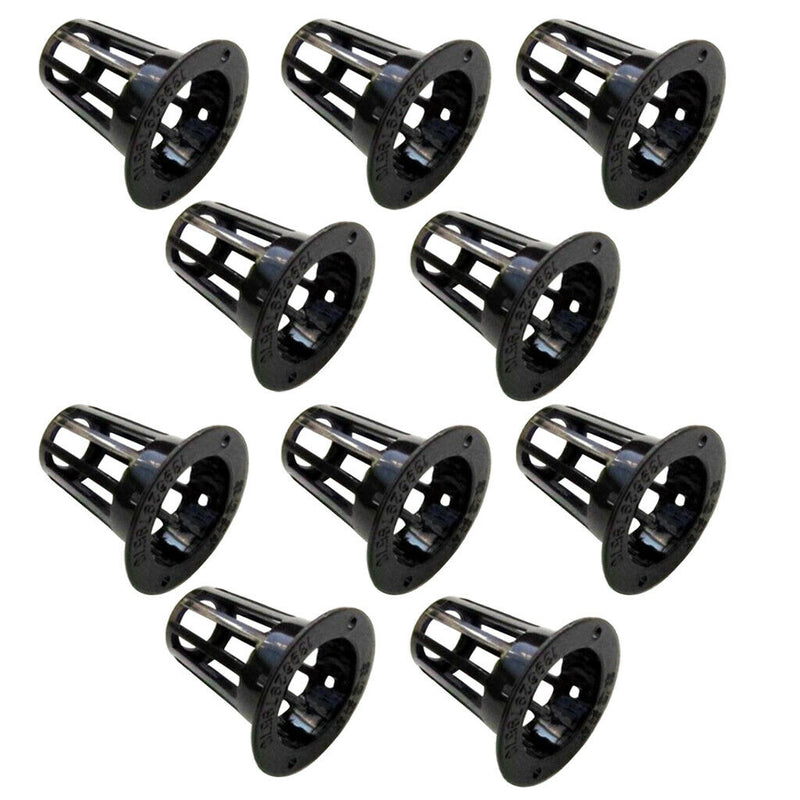 10pcs Plastic Pond Plant Basket Aquarium Aquatic Water Plant Grass Cultivate A