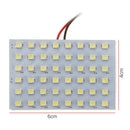 Car 3528 1210 48SMD LED Panel Dome Lamp Auto Interior Reading Plate Li JR