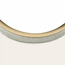 Luxury Crystal Diamond Car Steering Wheel Cover with PU Leather Bling Bling P8H5