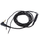 3.5mm Earphone Audio Cable Connector Repair Replacement Headphone Braid Line