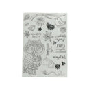 Owl DIY Transparent Silicone Clear Stamps/seal Scrapbooking Album Cards Decor FU