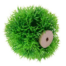 Aquarium Artificial Water Plant Grass Ball Ornament Landscape Decor(Green) A