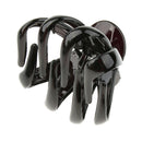 Large Hair Claw for Thick Hair Updo Tool Octopus Jaw Grip Folding Clip Black