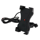Lovoski Motorcycle Handlebar Cell Phone Holder With Charger Universal