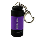 Portable Handheld Mini LED Flashlight Keychain for Hiking Night Party Purple