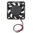 12V 2 Pin 40mm Computer Cooler Small Cooling Fan PC Black F Heat sink Tide