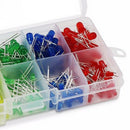 250Pcs/Lot 3MM 5MM Led Kit With Box Mixed Color Red Green Yellow Blue White S3P4