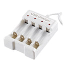 4 Slots Smart USB Battery Charger Nickel Hydrogen AA AAA Battery Station