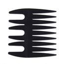 Two-sided fishbone comb wide tooth comb detangling hairbrush scalp massage LJ