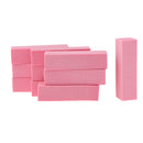 Lots 20 Nail Pedicure Filing Buffer Block UV Gel Nails Files Foam White+Pink