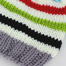 Knitted Soft Baby Boy Girl Photography Clothing Hit Color Striped Pants+Hat