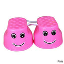1 Pair Kids Funny Plastic Walk Stilt Jump Outdoor Fun Sports Balance Traini W2W4