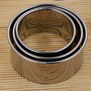 3pcs Stainless Steel Round Dumplings Wrappers Molds Set Cutter Maker Tools