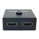 Bidirectional 2 hdmi switcher 2 in 1 out or 1 in 2 out video splitter conve