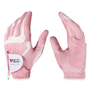 Breathable Women Golf Gloves Premium Left Right Handed Pink UV-Protect Glove