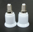Popular 5X E14 to E27 Base LED Light Lamp Bulb Adapter Converter Screw Socket FT