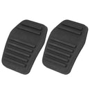 1 Pair Car Brake Clutch Pedal Pads Rubber Pads Covers for Ford Transit Parts