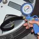 Manometer Metal Test Meter Car Tire Air Pressure Tester Auto Gauge Tool VCI OPT