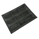 9 Cavity Silicone Bread Form Non Stick Mini Loaf Baking Pan Tray Tin Mold