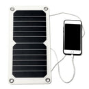 Dc5 Mono Solar Panels Battery Charger Trickle For Phone Car Boat Rv,7W