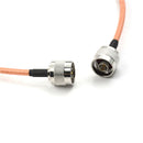 N-Type male plug to N male Crimp Jumper Pigtail Coax Cable RG142 20inch 3C