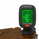 For Chromatic LCD Clip On Tuner Electric Acoustic Guitar Bass Violin, Ukulele