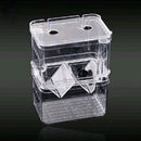 Acrylic Fish Tank Breeding Box Aquarium Double Guppies Hatching Incubator  A