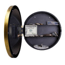 Storage Wall Clock Indoor Use As Secret Hidden Compartment With Hidden Cont T8E6