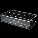 DIY Clear 15 Holes Rectangular Cake Holder Displays Stands Lollipop Candy Hold_