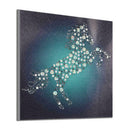5D DIY Fluorescent Diamond Painting Horse Animal Cross Stitch Embroidery