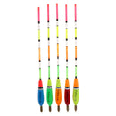 5Pcs Fishing Float Set High Sensitivity Copper Head Fishing Buoy Fish Bobbers