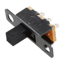 20pcs 5V 0.3 A Mini Size Black SPDT Slide Switch for Small DIY Power Electr