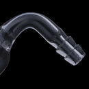 24/40,glass adapter cone to rubber tube,right angle connection,hose inlet LJ