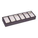 Deluxe Natural Wood Watch Box Bangle Jewelry Display Collection Tray Holder Case